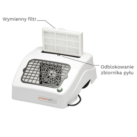 Wymienny filtr pochłaniacza pyłu Promed - BVShop