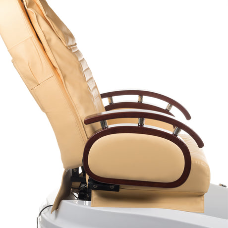 Pedicure chair with massage BR-2307 Beige - BVShop