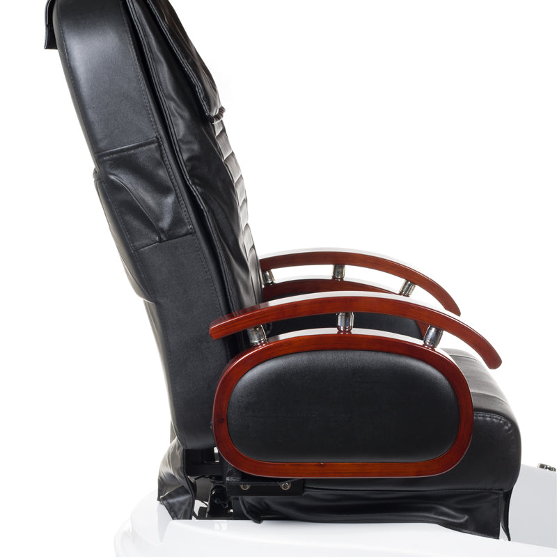 Fotel do pedicure z masażem BR-2307 Black - BVShop