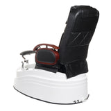 Fotel do pedicure z masażem BR-2307 Black - BVShop