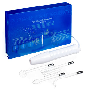 Beauty System Darsonval BN-05 device with metal treatment probe and control dial on white background.
