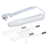 Beauty System Darsonval BN-05 device with glass electrode for facial skin treatment, black and silver design.