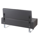 Waiting room Sofa Messina BD-6713 gray - BVShop