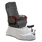 Armchair for Pedicure with Massage BR-3820D Gray - BVShop