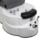 Fotel do pedicure z masażem BR-3820D Szary - BVShop