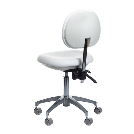 Medical Stool with Backrest BD-Y941 White - BVShop