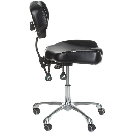 Rotating Tattoo Stool with Backrest ELMO INKOO - BVShop
