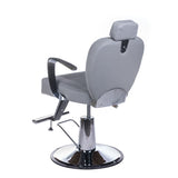 Fotel barberski OLAF BH-3273 Light gray - BVShop