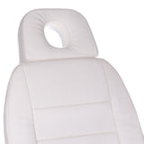 Electric cosmetic chair Bologna BG-228 white - BVShop