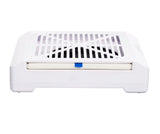 Mini Dust Suction Promed White by Beauty System, compact device for effective dust removal, shown in the product image.