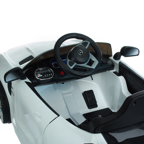 Children's Mercedes white hairdressing chair - BVShop