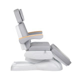 Fotel kosmetyczny elektr LUX BW-273B Jasny Szary - BVShop