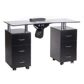 Manicure Table +haze BD-3425-1+P Black - BVShop