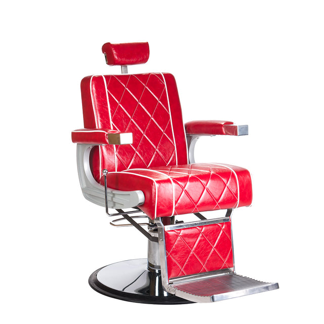 Fotel barberski ODYS BH-31825M Red - BVShop