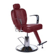 Fotel barberski OLAF BH-3273 Cherry Red - BVShop