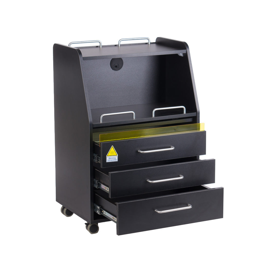 Szafka kosmetyczna BD-T601 czarna - BVShop