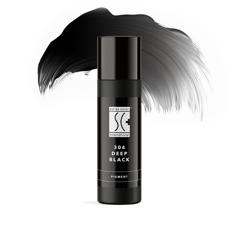 Pigment d'eyeliner Swiss Color 304 Deep Black 10ml