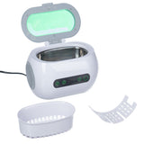Professional ultrasonic cleaner VGT-9600 by Beauty System with stainless steel tank and digital control panel.