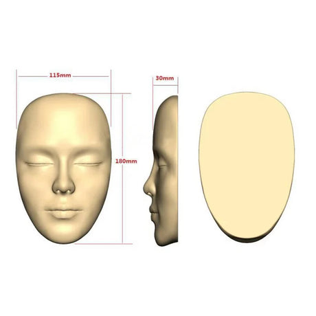 3D Realistic Silicone Face For PMU - BVShop