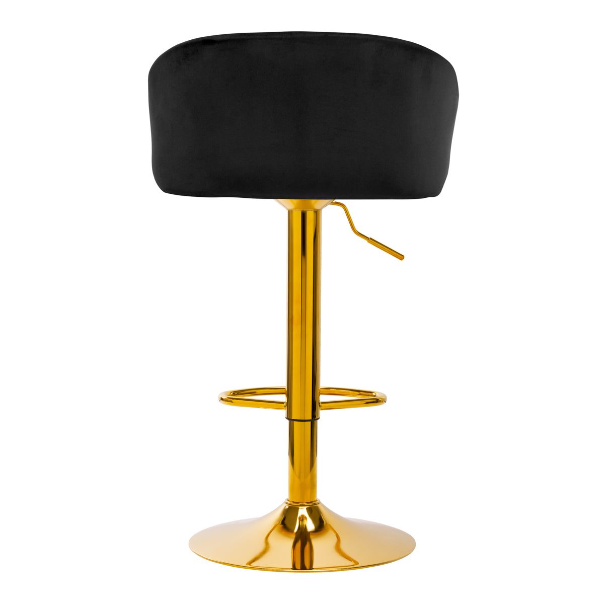 4Rico Bar Hocker QS-B16g velvet black - BVShop