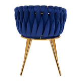4Rico chair QS-GW06G navy blue - BVShop