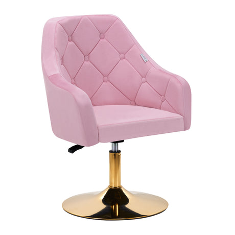 4Rico swivel chair QS-BL14G pink - BVShop