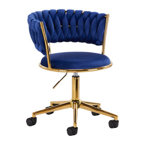 4Rico swivel chair QS-GW01G navy blue - BVShop