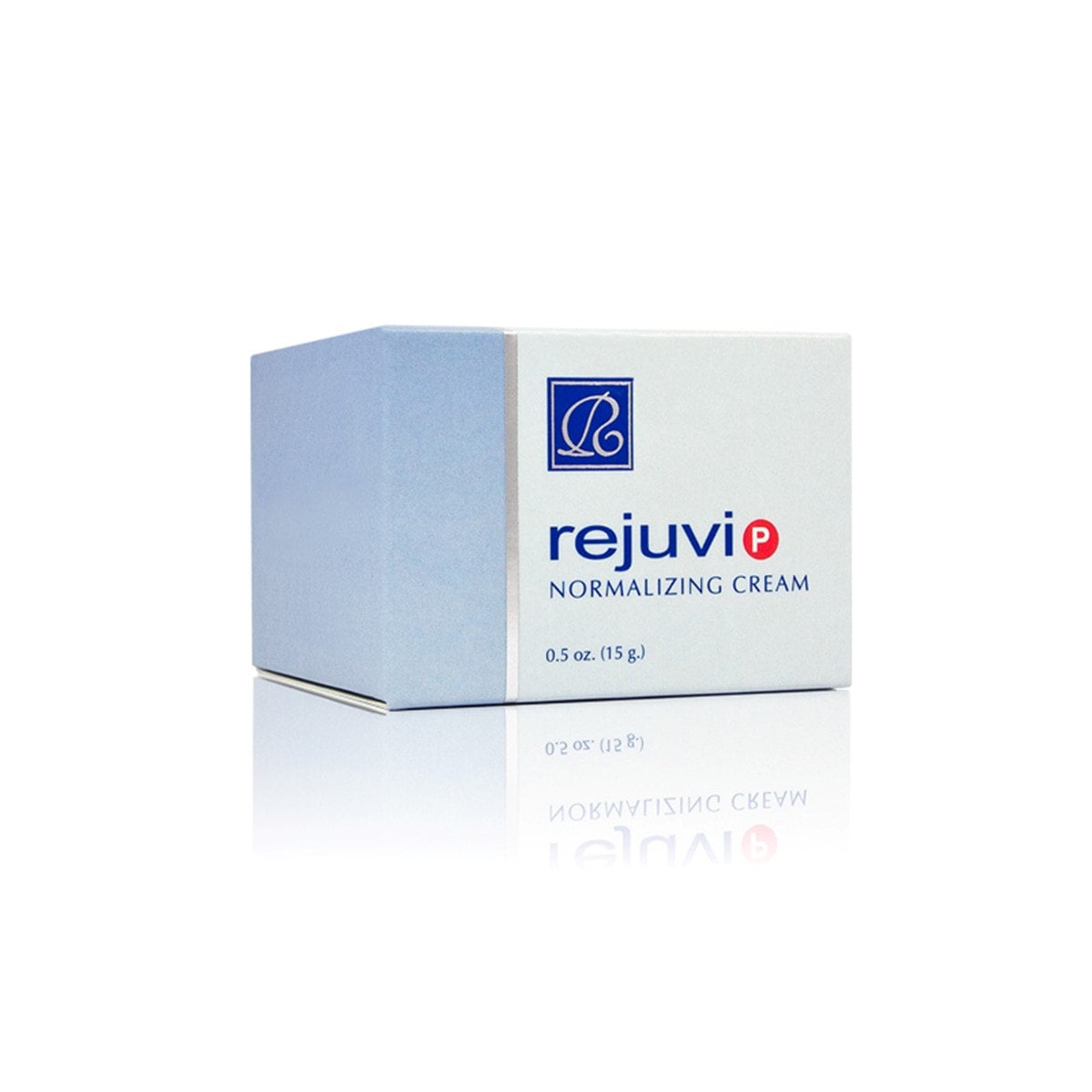 Rejuvi P Normalizing Cream texture close-up for open acne and blemish-prone sensitive skin