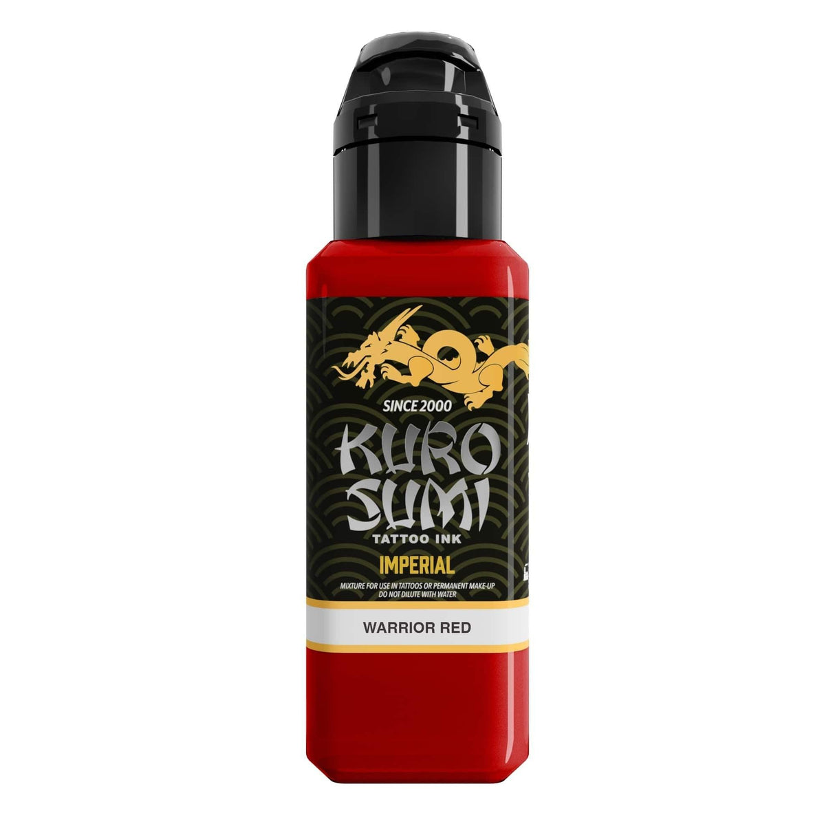 Kuro Sumi Imperial Tattoo Ink Warrior Red