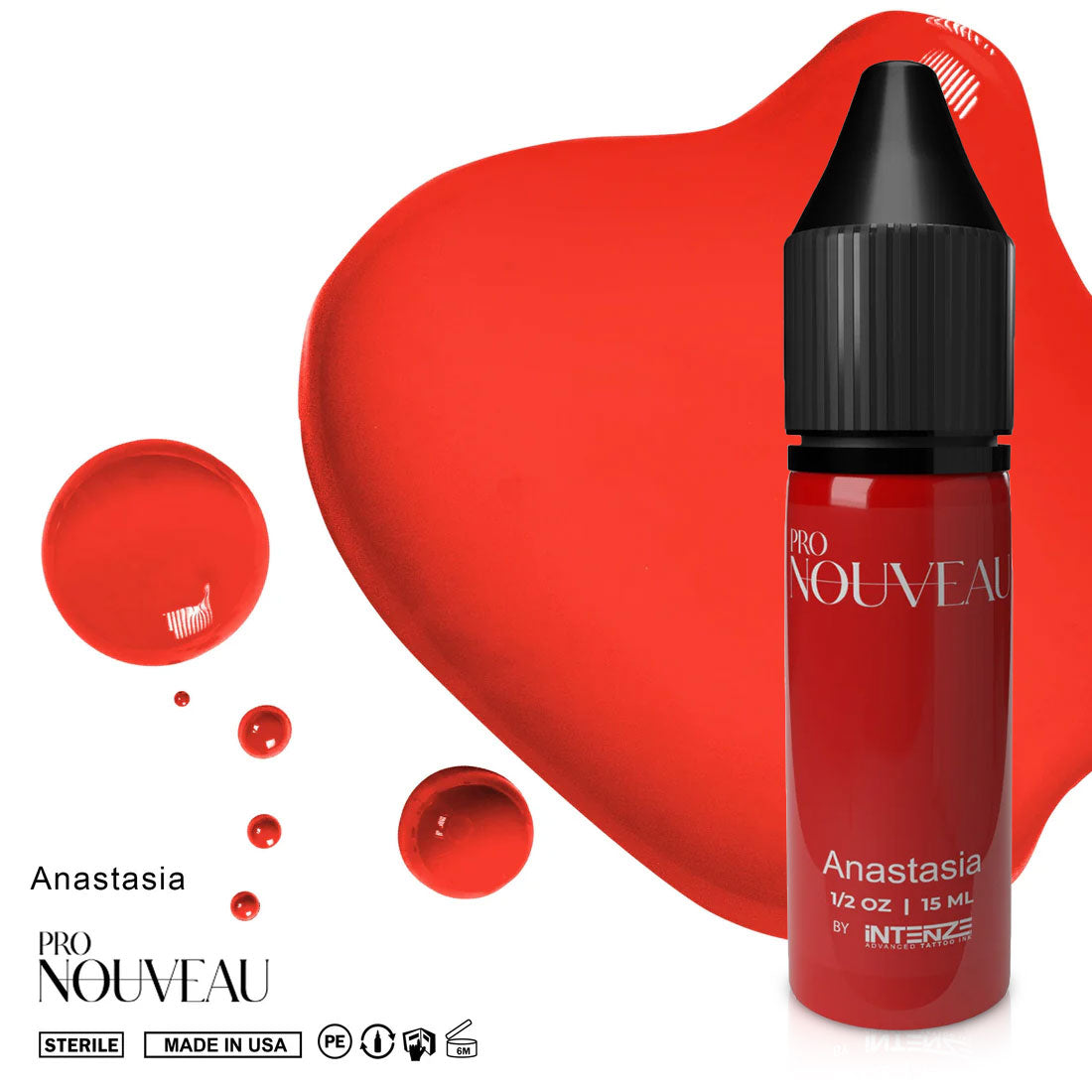 Pro Nouvelle Collection de Lèvres Par Intenze 6x15ml
