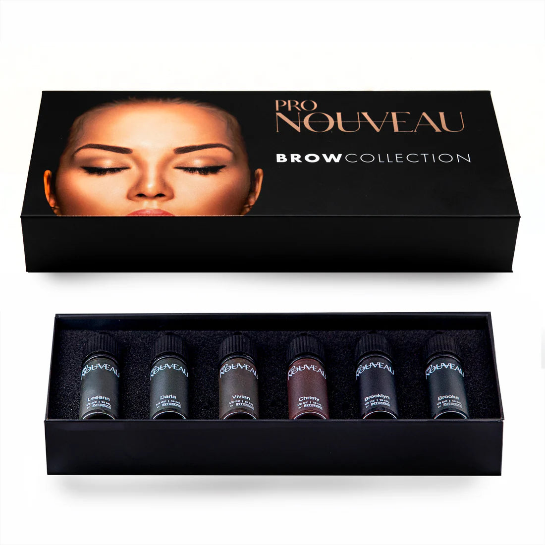 Collection Pro Nouveau Sourcils par Intenze 6x15ml
