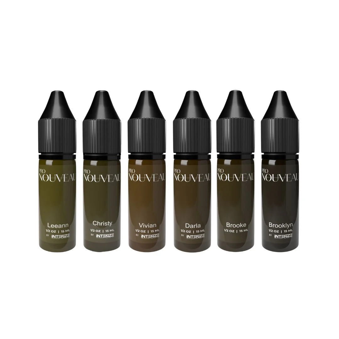 Collection Pro Nouveau Sourcils par Intenze 6x15ml