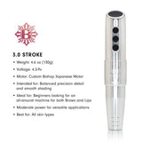 Bishop PMU Wand Hot Pink Wireless Machine Kit Stroke 3.0mm - BVShop