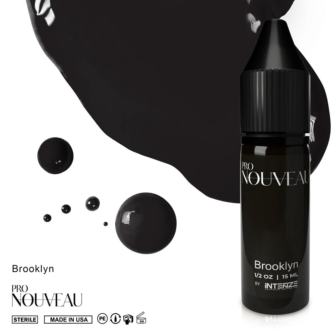 Collection Pro Nouveau Sourcils par Intenze 6x15ml
