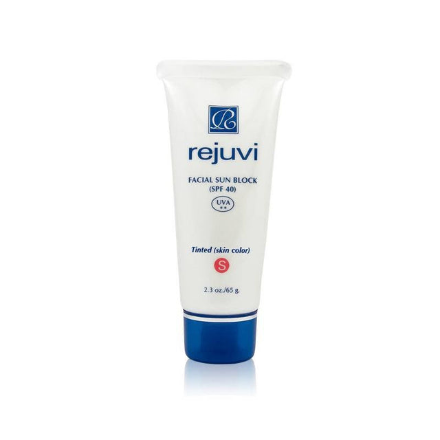 Rejuvi S Facial Sunblock SPF40 65g tube for daily facial sun protection
