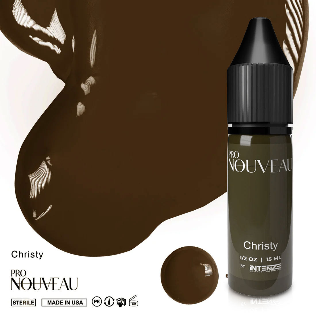 Collection Pro Nouveau Sourcils par Intenze 6x15ml
