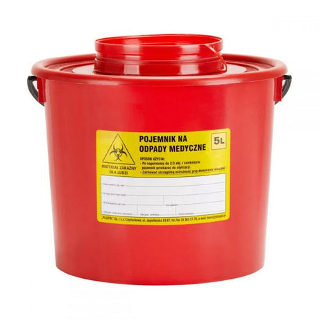 Container For Waste 0.2/0.7/1.0/2.0/3.0/5.0L - BVShop