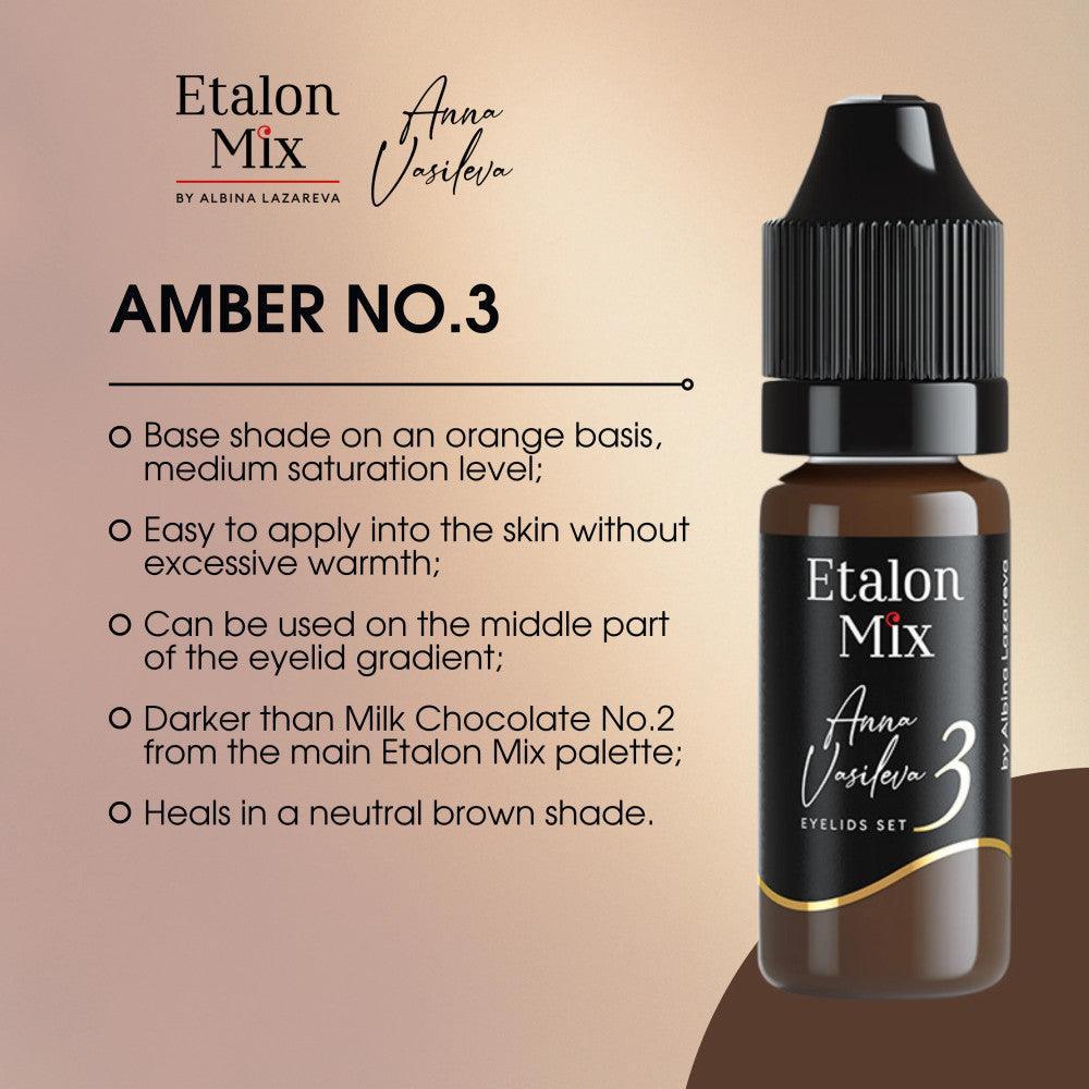 Etalon Mix Eyelids Pigment Set By Anna Vasileva 4x5ml - BVShop