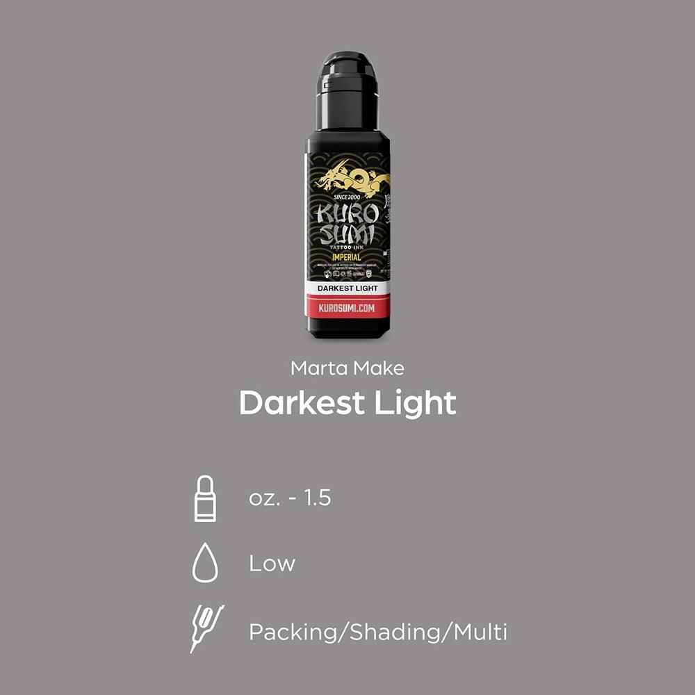 Encre de tatouage Kuro Sumi Imperial Darkest Light 44ml