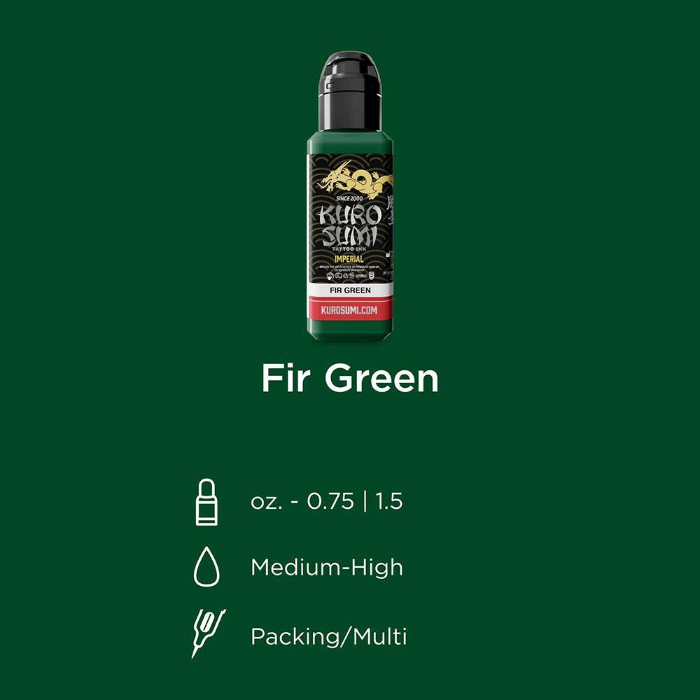 Encre de tatouage Kuro Sumi Imperial Fir Green