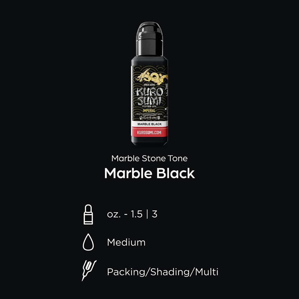 Encre de tatouage Kuro Sumi Imperial Marble Black 44ml