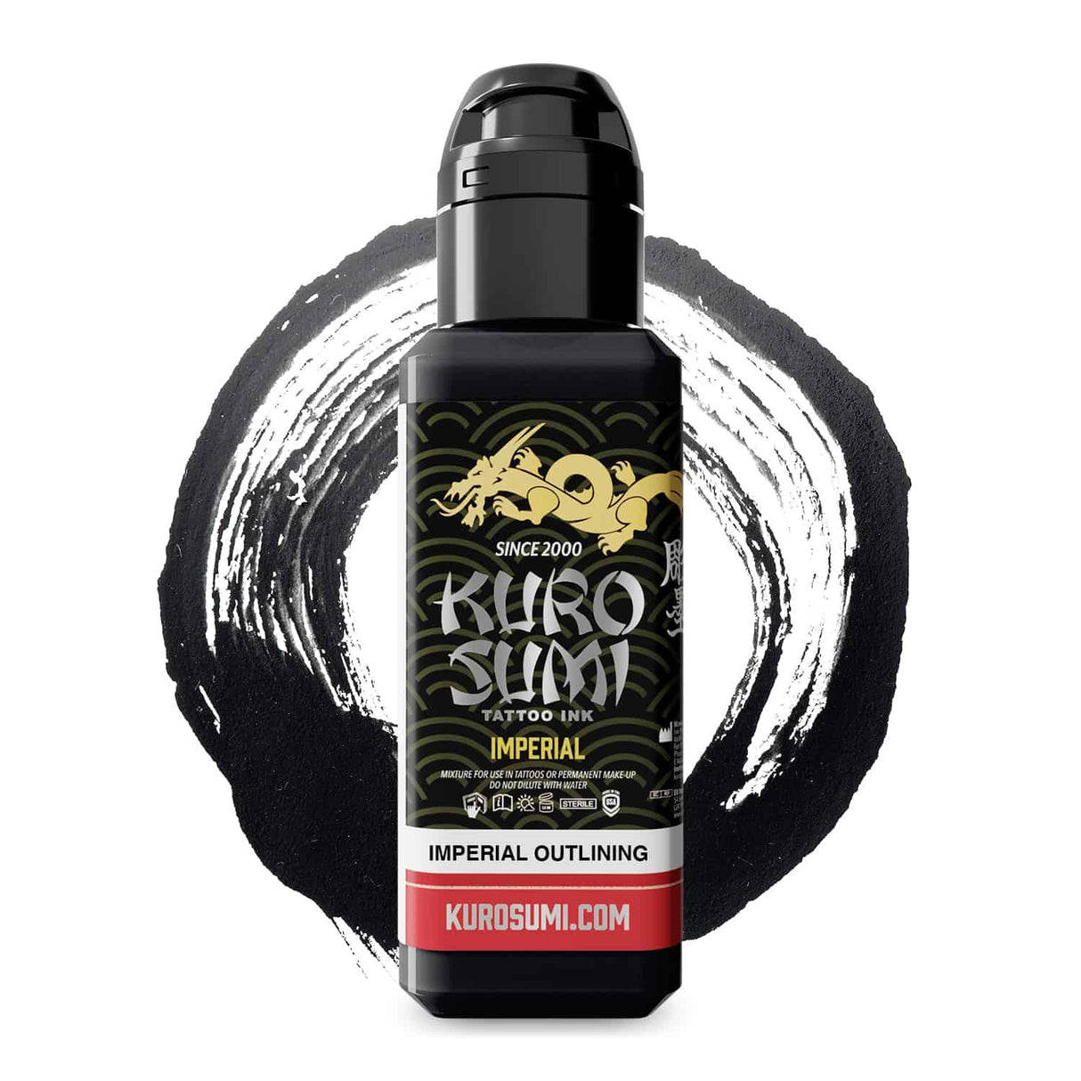 Kuro Sumi Imperial Tattoo Ink Imperial Outlining