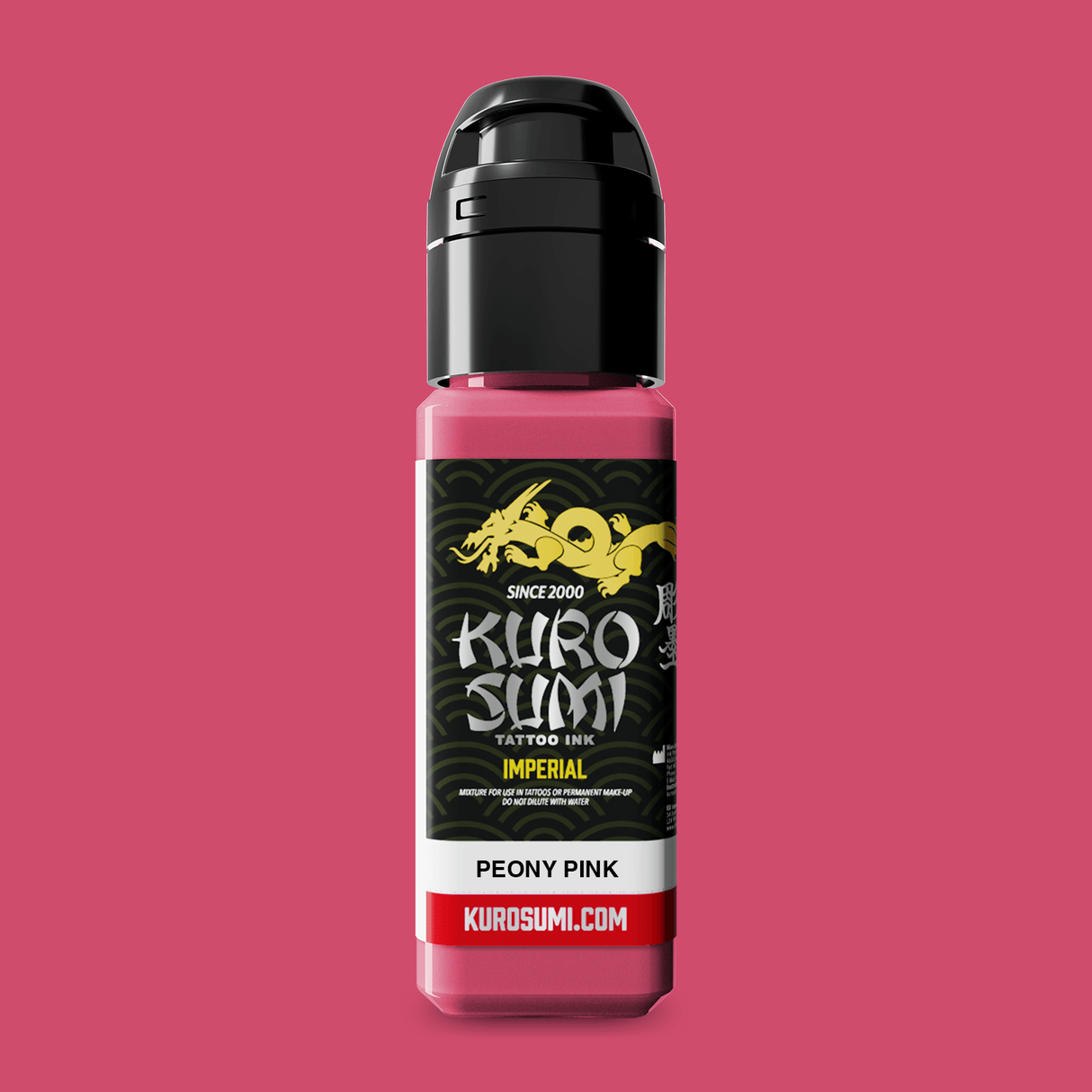 Encre de tatouage Kuro Sumi Imperial Peony Pink 44ml