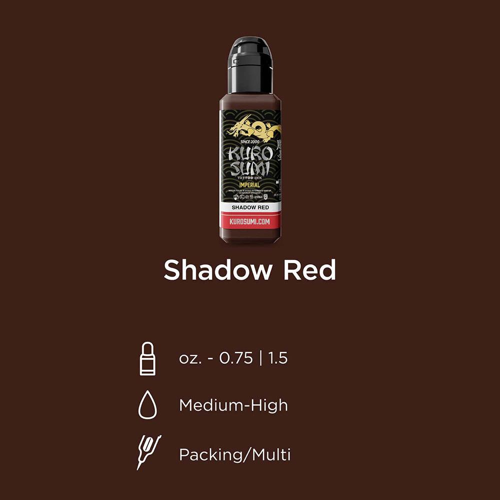Encre de tatouage Kuro Sumi Imperial Shadow Red