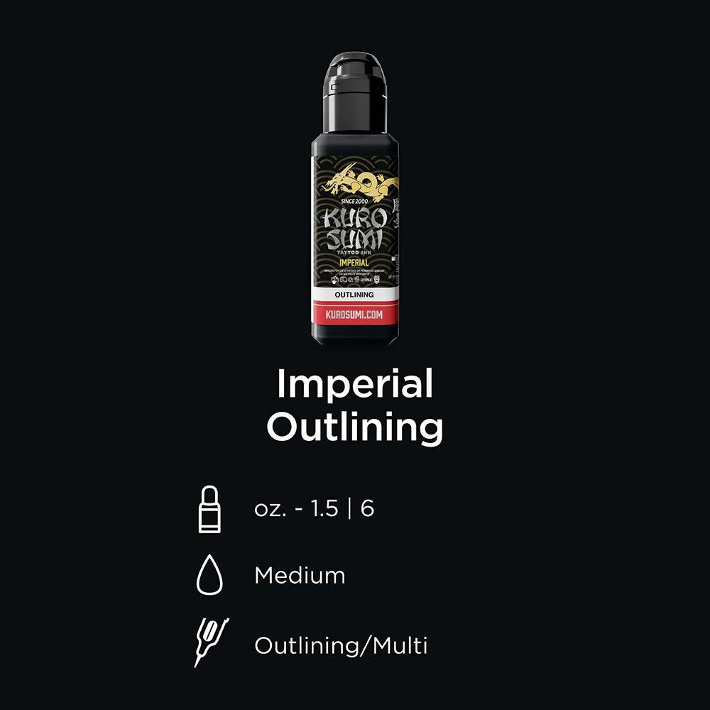 Kuro Sumi Imperial Tattoo Ink Imperial Outlining