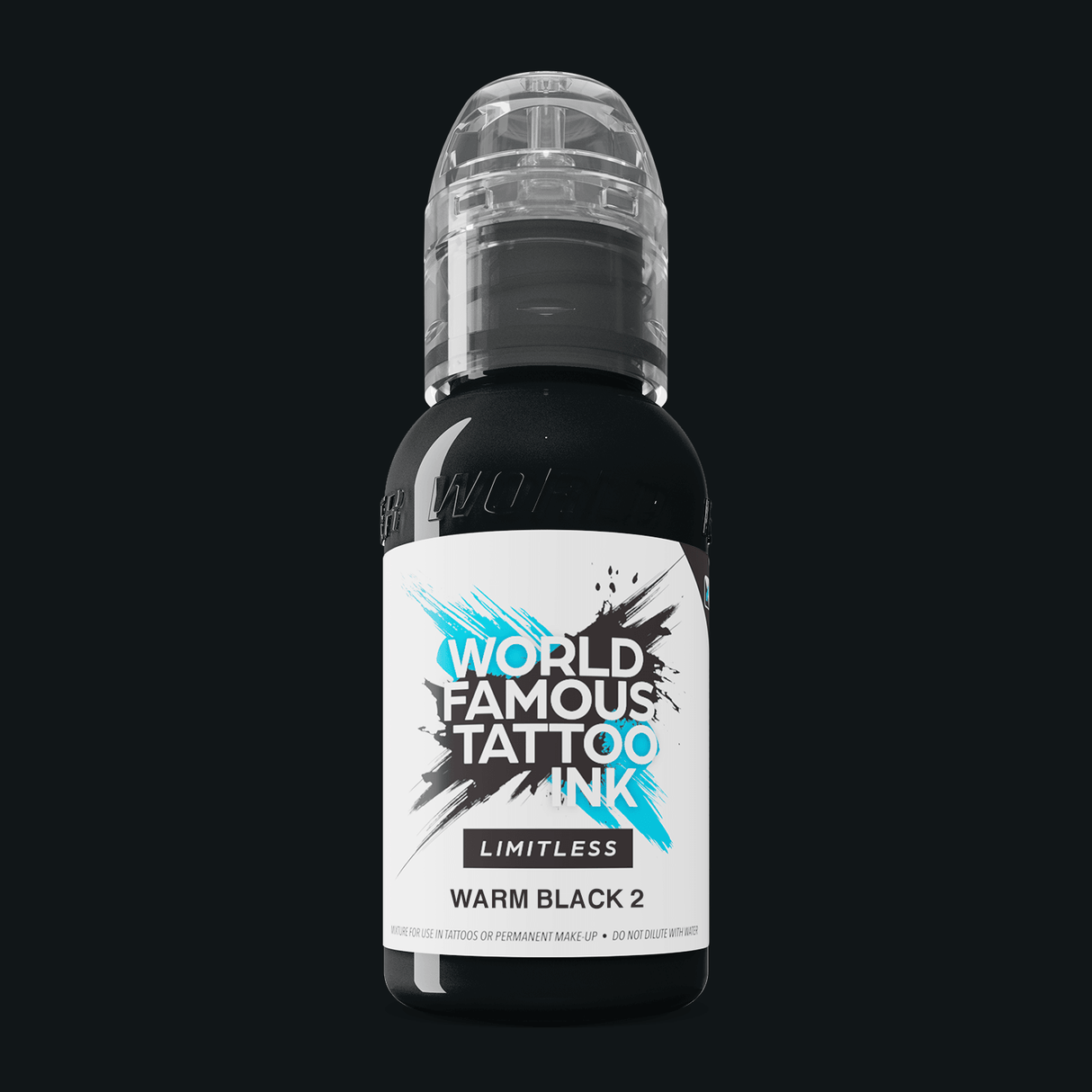 Encre de tatouage Warm Black 2 (30ml) de World Famous Limitless