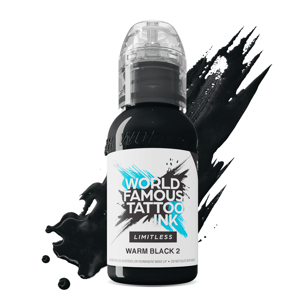 Encre de tatouage Warm Black 2 (30ml) de World Famous Limitless