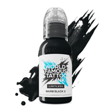 Encre de tatouage Warm Black 2 (30ml) de World Famous Limitless