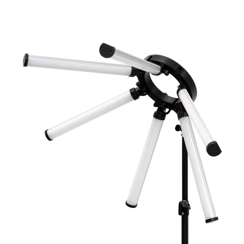 Lampe 6 LUMIÈRES Grande avec Trépied
