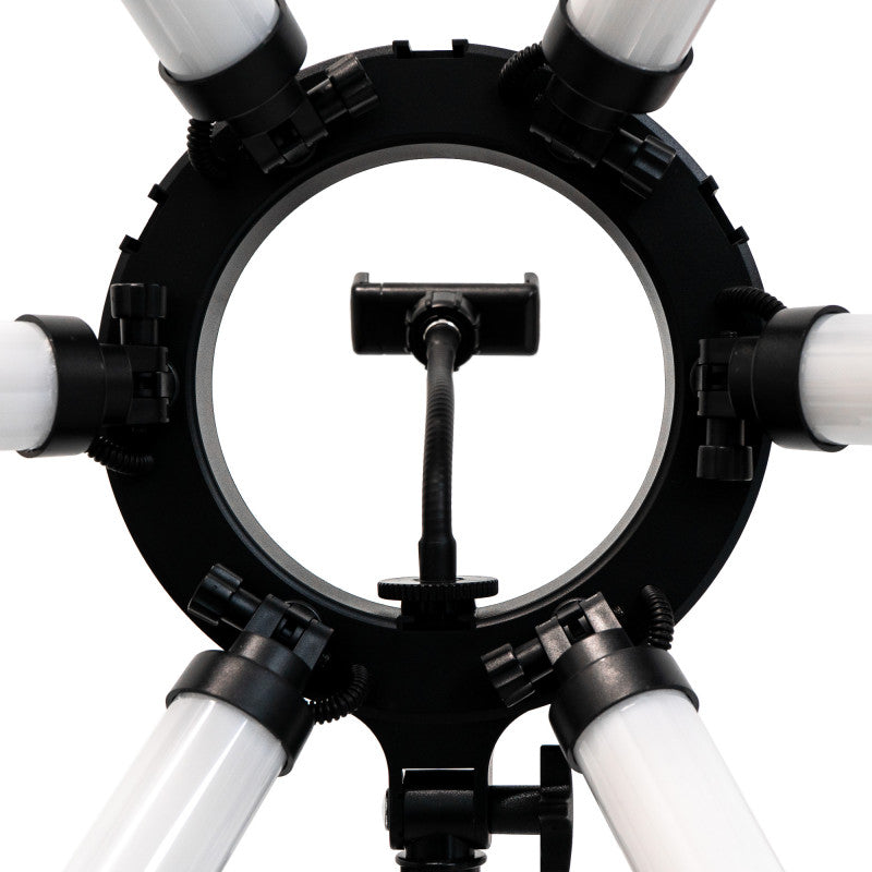Lampe 6 LUMIÈRES Grande avec Trépied